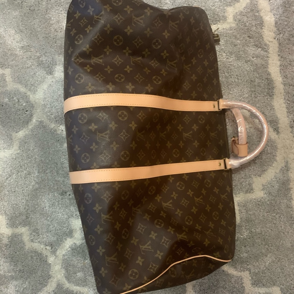 AUTH VINTAGE LOUIS VUITTON MONOGRAM KEEPALL 55